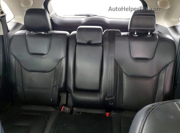 2FMPK4K9XHBB75664 2017 FORD EDGE Black Вид задніх сидінь