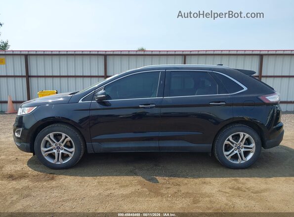 2FMPK4K9XJBC15800 2018 FORD EDGE Black 360 interior view