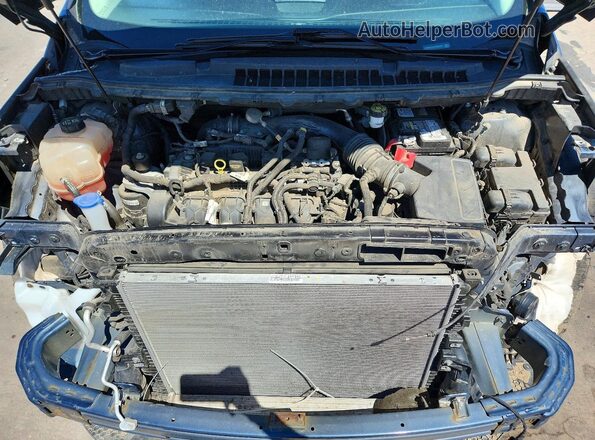 2FMPK4K9XKBB20302 2019 FORD EDGE Синий Вид подкапотного пространства