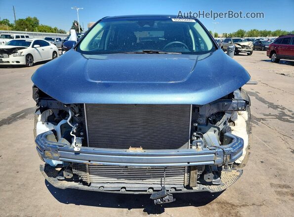 2FMPK4K9XKBB20302 2019 FORD EDGE Синий Вид спереди