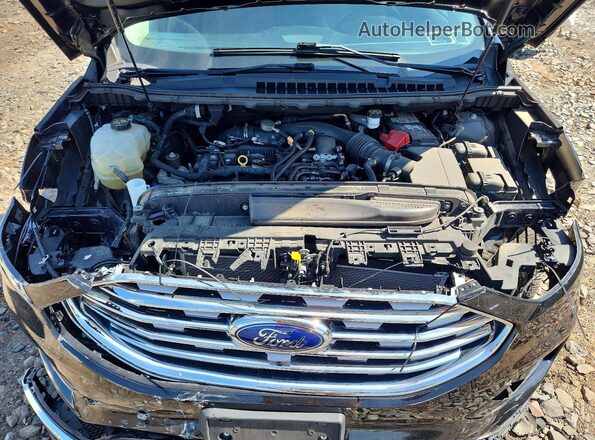 2FMPK4K9XKBB72979 2019 FORD EDGE Black Widok komory silnika