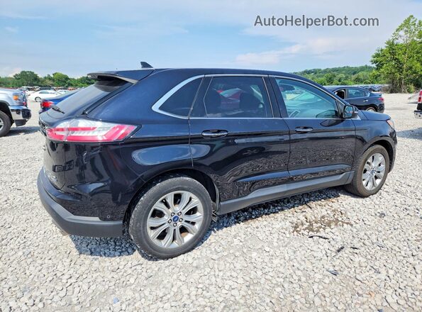 2FMPK4K9XKBC27933 2019 FORD EDGE Black უკანა მარჯვენა