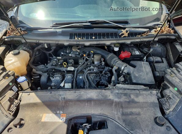 2FMPK4K9XKBC27933 2019 FORD EDGE Black უკანა სალონის ხედი