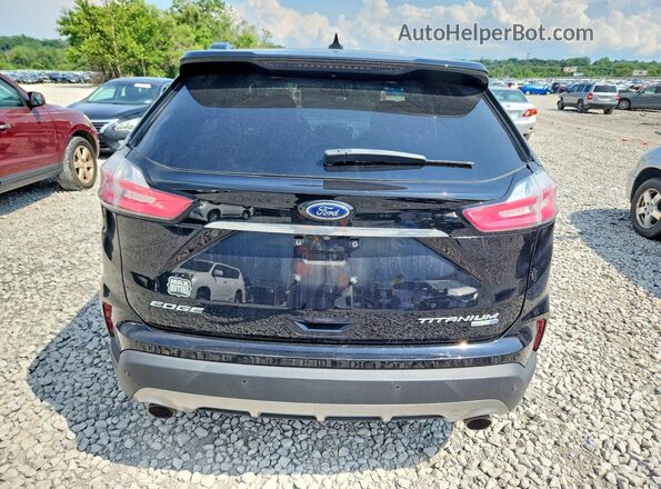 2FMPK4K9XKBC27933 2019 FORD EDGE Black უკანა ხედი