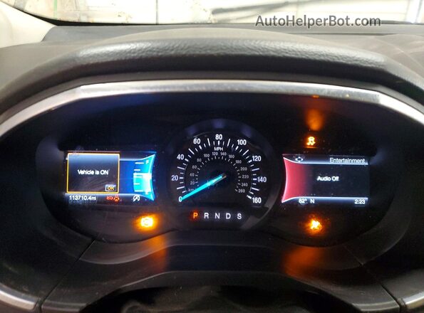 2FMPK4K9XLBA40838 2020 FORD EDGE Серый Вид щитка приборов
