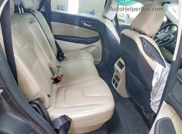 2FMPK4K9XLBA40838 2020 FORD EDGE Серый Вид задней части салона