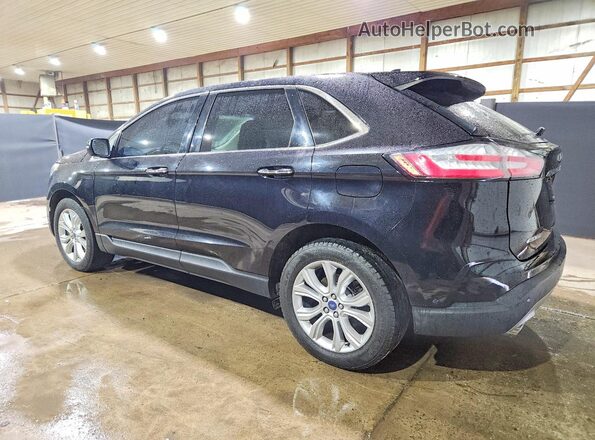 2FMPK4K9XLBA72351 2020 FORD EDGE Black Trasero izquierdo