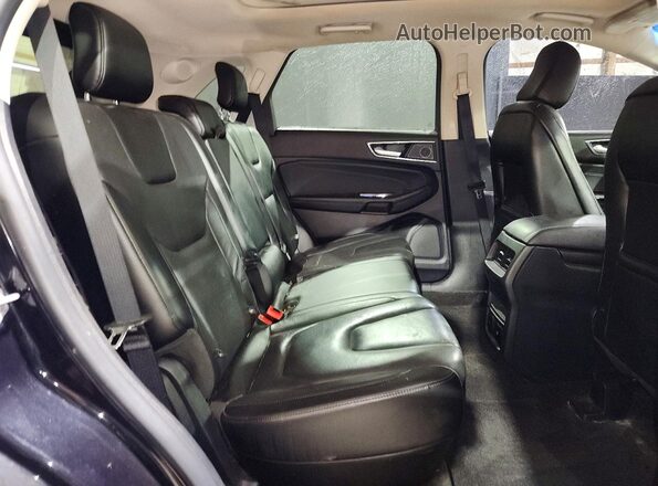 2FMPK4K9XLBA72351 2020 FORD EDGE Black Vista interior trasera