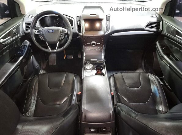 2FMPK4K9XLBA72351 2020 FORD EDGE Black Vista del salpicadero