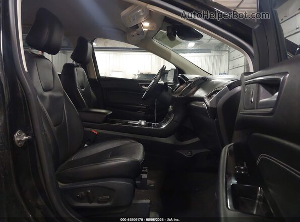 2FMPK4K9XLBB55939 2020 FORD EDGE Black Widok wnętrza z przodu