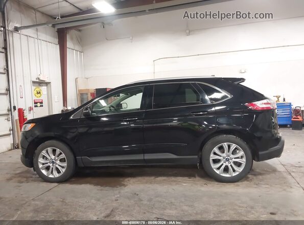 2FMPK4K9XLBB55939 2020 FORD EDGE Black Widok wnętrza 360 stopni
