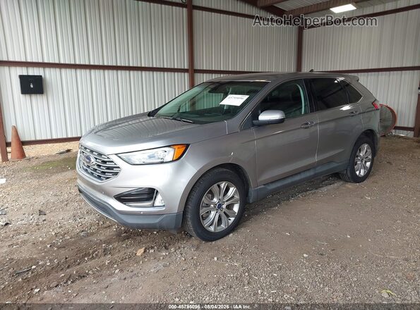 2FMPK4K9XNBA45444 2022 FORD EDGE Silver Vista tres cuartos delantera izquierda