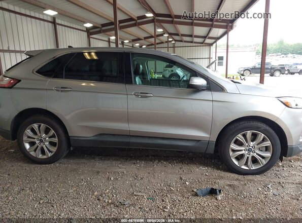 2FMPK4K9XNBA45444 2022 FORD EDGE Silver Vista interior trasera