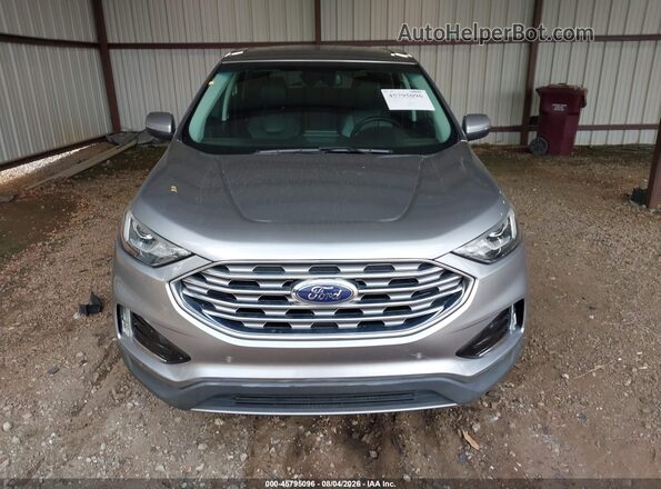 2FMPK4K9XNBA45444 2022 FORD EDGE Silver Vista del cuadro de instrumentos