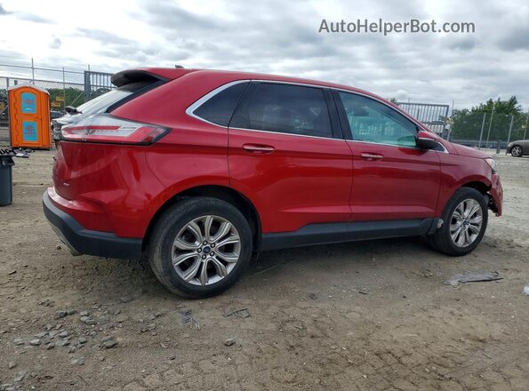 2FMPK4K9XNBA53026 2022 FORD EDGE Red Հետևի աջ