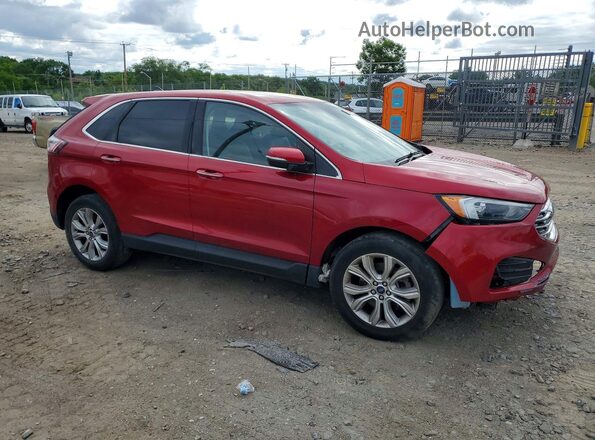 2FMPK4K9XNBA53026 2022 FORD EDGE Red Առջևի աջ