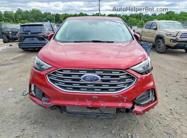 2FMPK4K9XNBA53026 2022 FORD EDGE Red Դիմացի տեսք