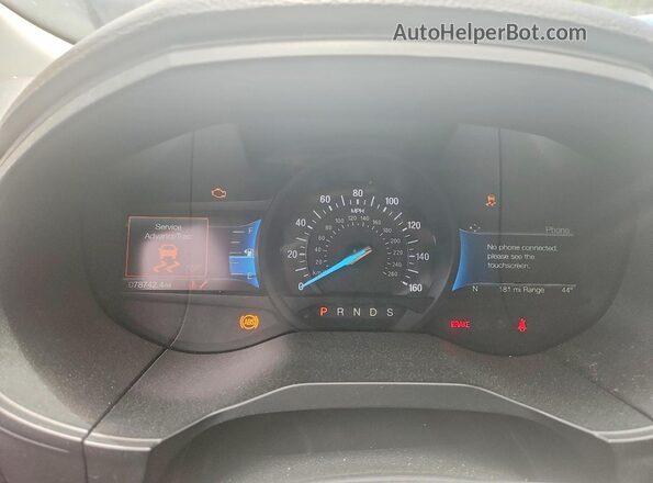 2FMPK4K9XNBA53026 2022 FORD EDGE Red Սարքավորումների վահանակի տեսք