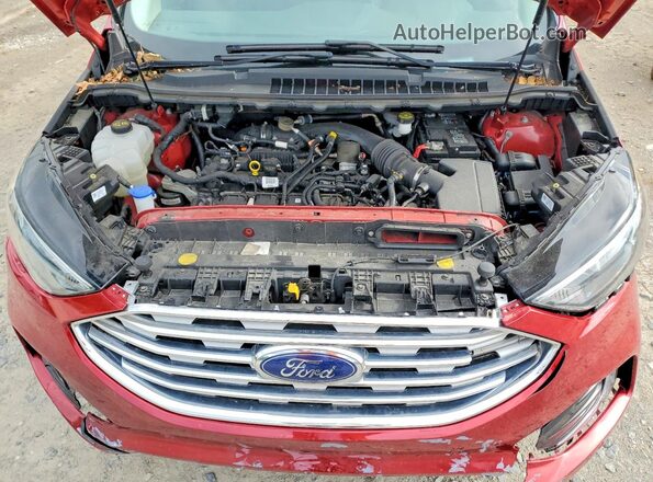 2FMPK4K9XNBA53026 2022 FORD EDGE Red Շարժիչի բաժամունքի տեսք