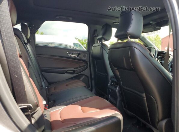 2FMPK4K9XNBA99441 2022 FORD EDGE Gray Widok wnętrza z tyłu