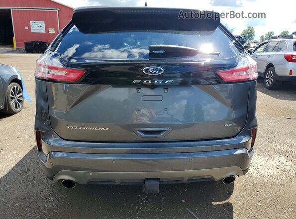 2FMPK4K9XNBA99441 2022 FORD EDGE Gray Widok z tyłu