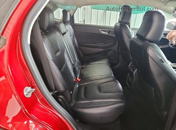 2FMPK4K9XPBA15413 2023 FORD EDGE Красный Вид задних сидений