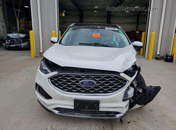 2FMPK4K9XRBA63156 2024 FORD EDGE White Front view