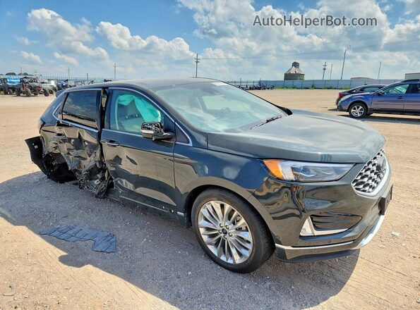 2FMPK4K9XRBB11903 2024 FORD EDGE Black Delantero derecho