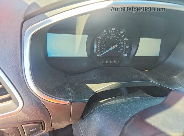 2FMTK4AP2FBB84676 2018 FORD EDGE Brown Instrument cluster view