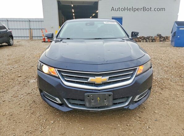 2G1105S30H9101199 2017 CHEVROLET IMPALA Blue Вид спереду