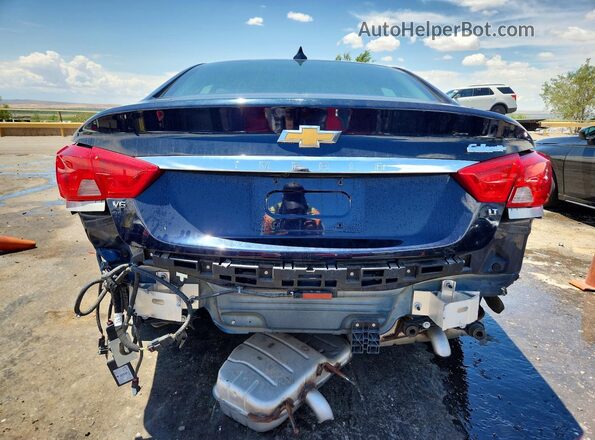 2G1105S30J9100043 2018 CHEVROLET IMPALA Blue უკანა ხედი