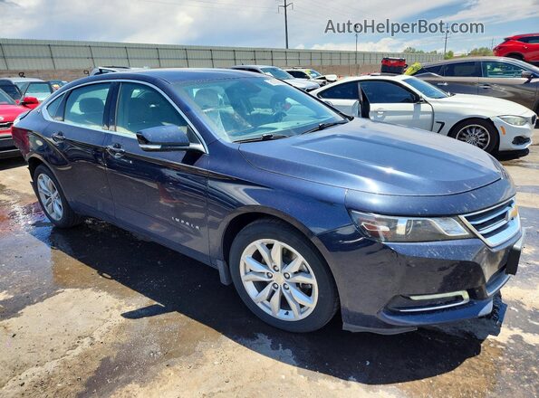 2G1105S30J9100043 2018 CHEVROLET IMPALA Blue წინა მარჯვენა