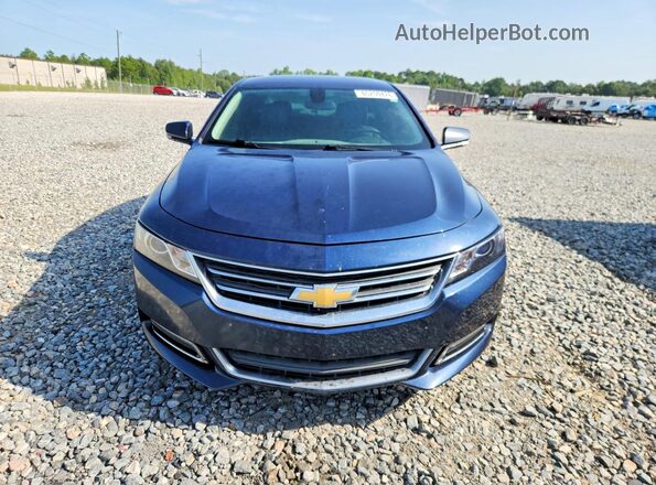 2G1105S30J9120227 2018 CHEVROLET IMPALA Blue Widok z przodu