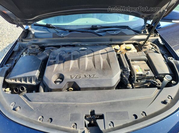 2G1105S30J9120227 2018 CHEVROLET IMPALA Blue Widok wnętrza z tyłu