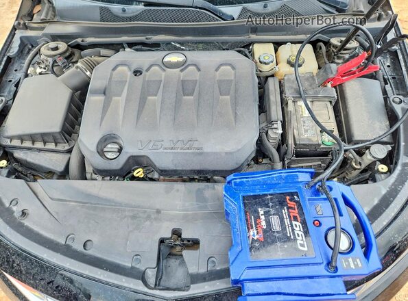 2G1105S30J9150845 2018 CHEVROLET IMPALA Black Вид задньої частини салону