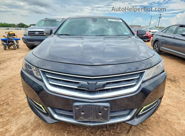 2G1105S30J9150845 2018 CHEVROLET IMPALA Black Вид спереду