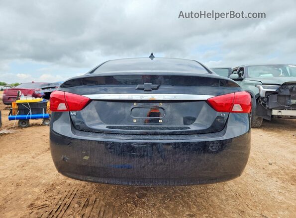 2G1105S30J9150845 2018 CHEVROLET IMPALA Black Вид ззаду