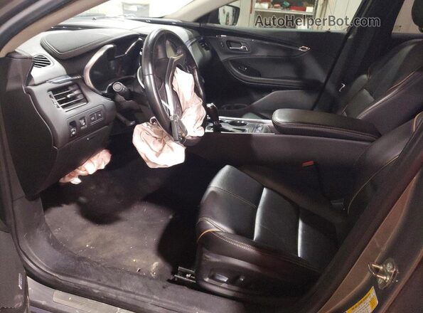 2G1105S30K9136073 2019 CHEVROLET IMPALA Желто-коричневый Вид салона спереди