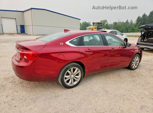 2G1105S31J9138980 2018 CHEVROLET IMPALA Red Tył prawy