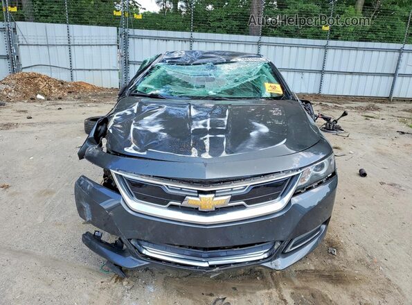 2G1105S31K9101722 2019 CHEVROLET IMPALA Gray Widok z przodu