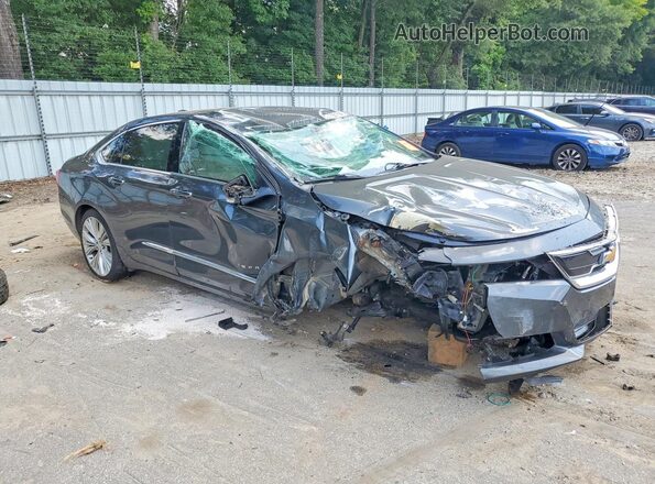 2G1105S31K9101722 2019 CHEVROLET IMPALA Gray Przód prawy
