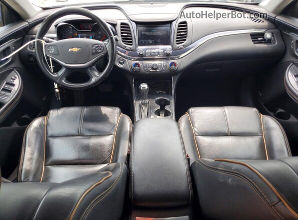 2G1105S31K9142898 2019 CHEVROLET IMPALA Gray Вид панелі приладів