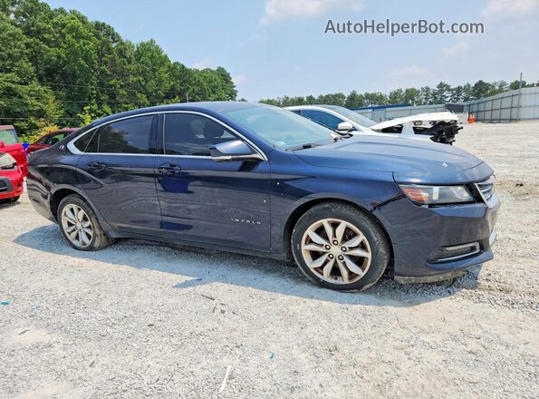 2G1105S32J9122450 2018 CHEVROLET IMPALA Blue Front right