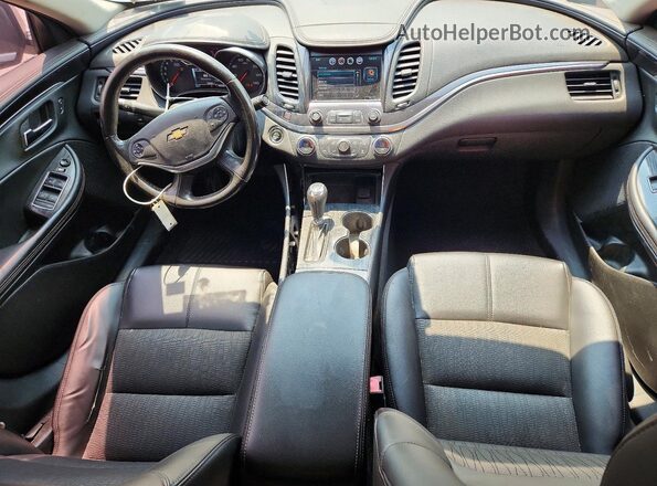 2G1105S32J9122450 2018 CHEVROLET IMPALA Blue Dashboard view