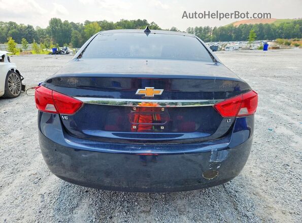 2G1105S32J9122450 2018 CHEVROLET IMPALA Blue Rear view