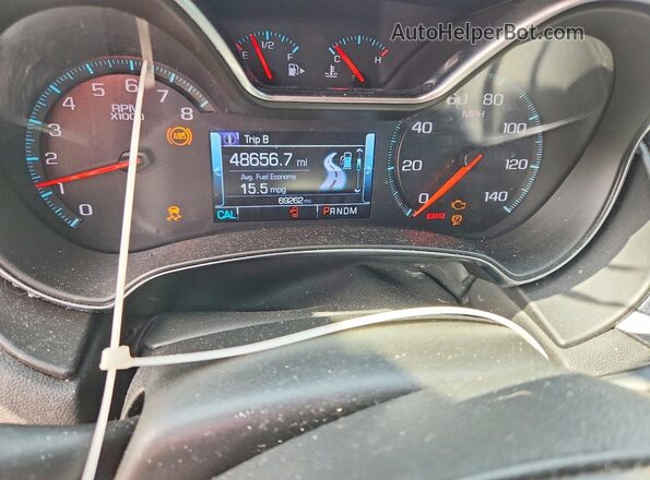 2G1105S32J9159806 2018 CHEVROLET IMPALA Silver Vista del cuadro de instrumentos