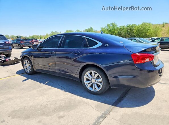 2G1105S32J9175536 2018 CHEVROLET IMPALA Blue უკანა მარცხენა