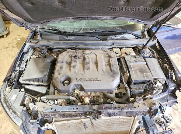 2G1105S32K9112888 2019 CHEVROLET IMPALA Синий Вид задней части салона