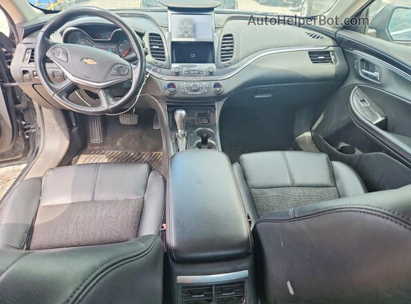 2G1105S33H9105506 2017 CHEVROLET IMPALA Black Вид панелі приладів