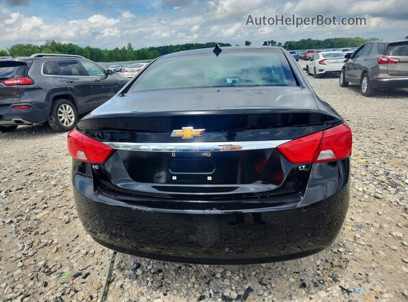 2G1105S33H9105506 2017 CHEVROLET IMPALA Black Вид ззаду